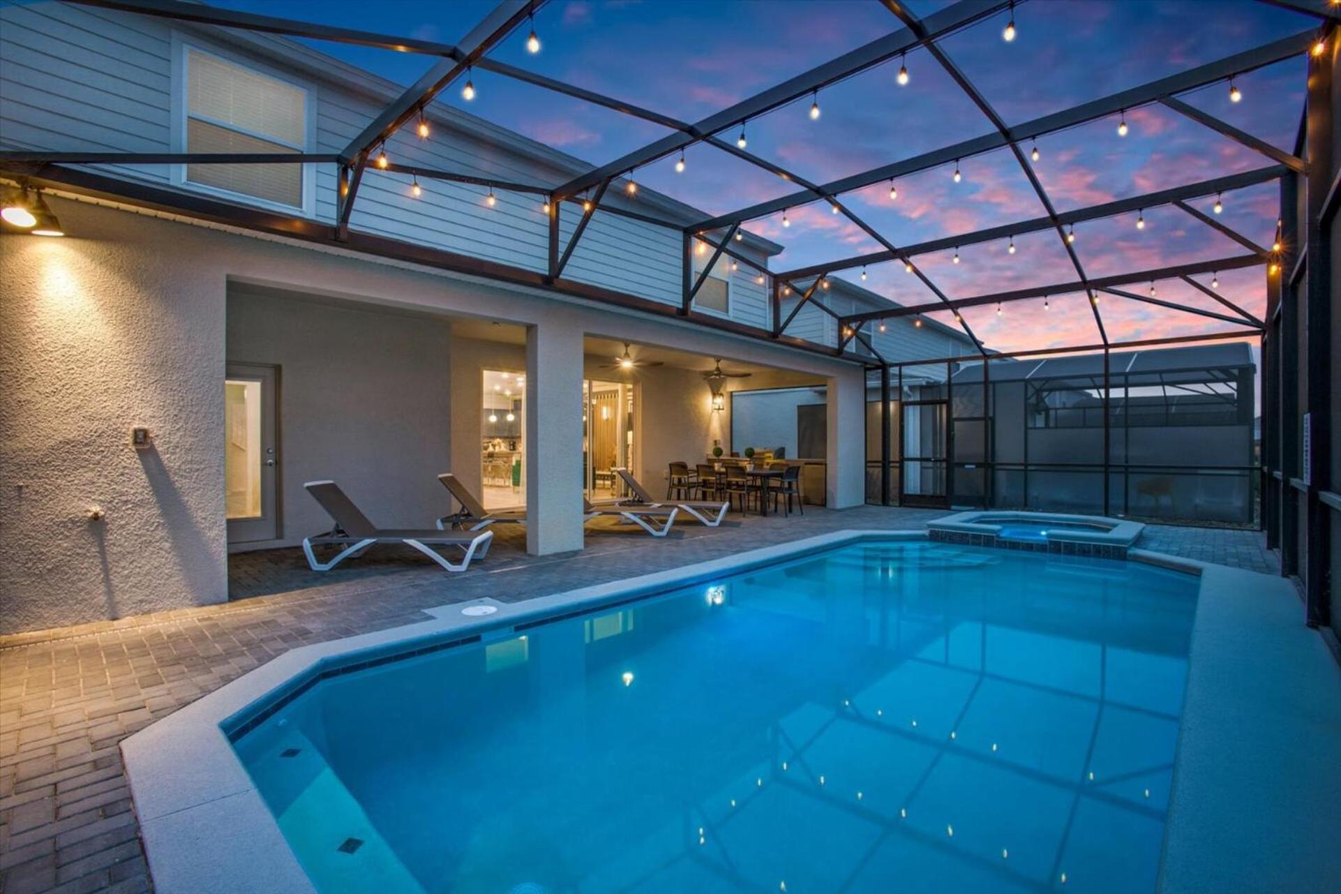 Orlando Villa 6463: Luxurious 10-Bedroom Retreat Davenport Dış mekan fotoğraf