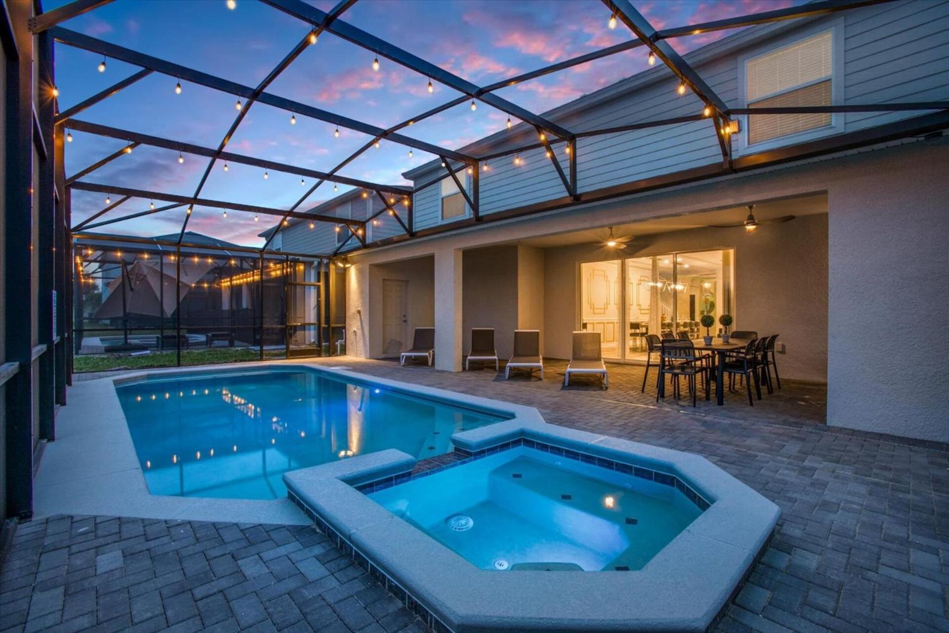 Orlando Villa 6463: Luxurious 10-Bedroom Retreat Davenport Dış mekan fotoğraf